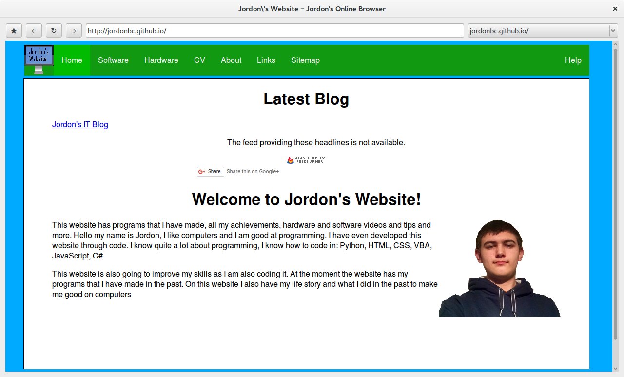Jordon's Online Browser